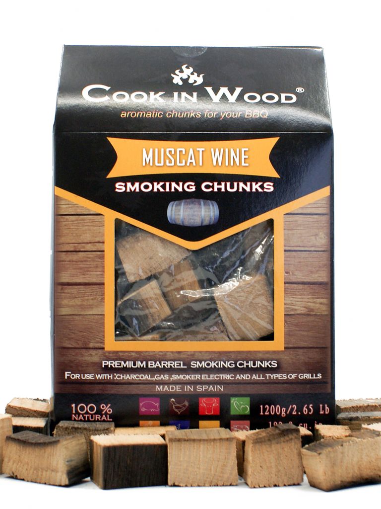 Cook in Wood Muscat wine špalíky k zauzování, 1200 g
