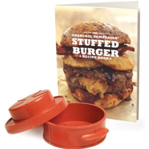 Charcoal Companion Forma na plněný hamburger s kuchařkou