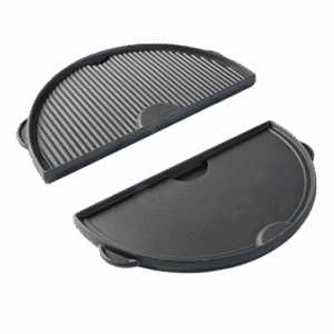 Půlkruhová litinová plotna pro Big Green Egg Large