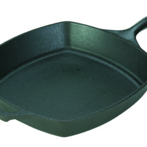 Čtvercová litinová pánev Lodge 26 cm