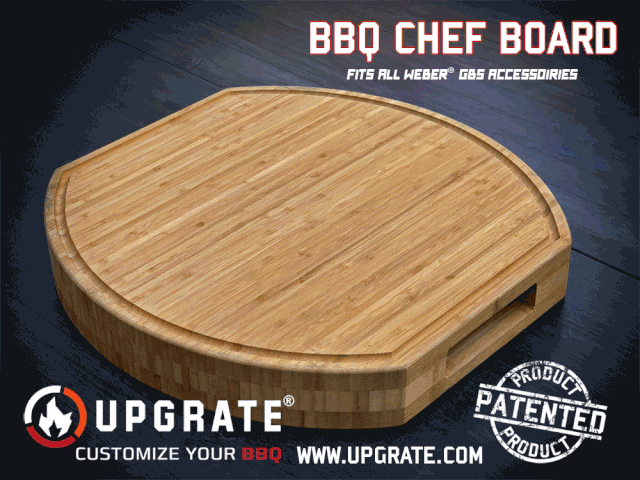 Ostatní UPGRATE BBQ Chef bambusové prkénko/deska