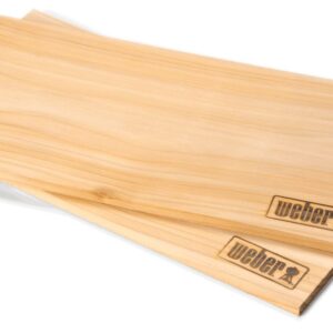 Cedrová prkénka Weber, 2 ks