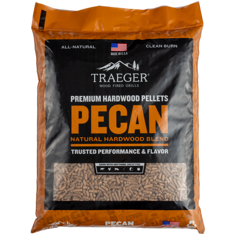 Dřevěné BBQ pelety Traeger - PECAN, 9 kg
