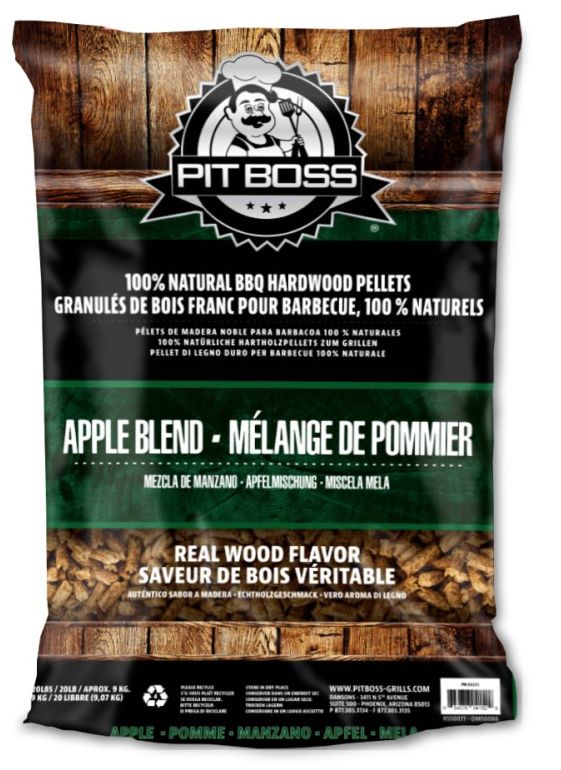 Dřevěné pelety Pit Boss Jabloň, 9 kg