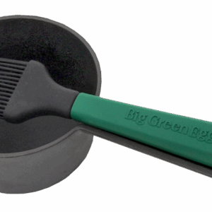 Big Green Egg Litinový rendlík na omáčky s potíracím štětečkem