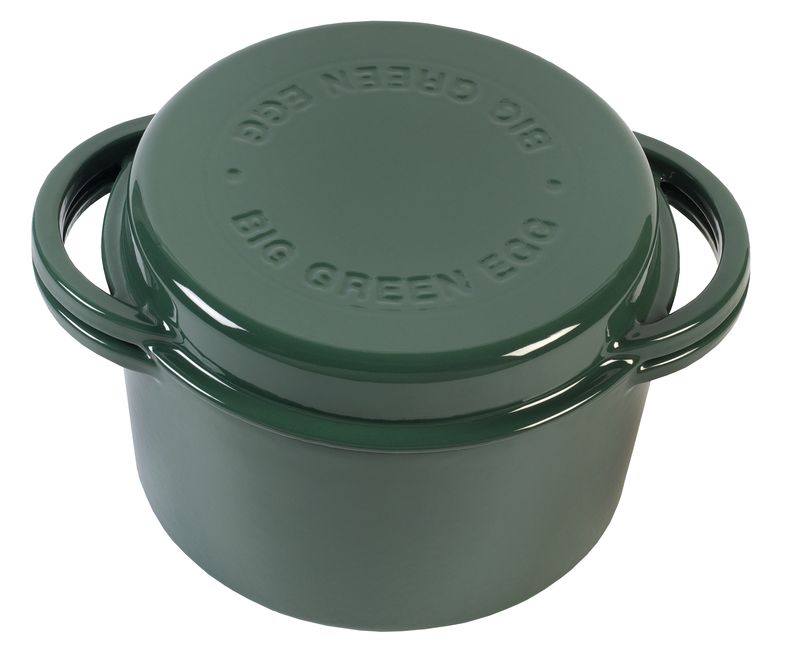 Smaltovaný litinový hrnec Big Green Egg 4 l