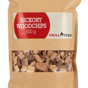 GrillTeam Dřevěné lupínky hickory, 500 g