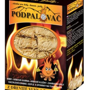 Ostatní Ekologický podpalovač z dřevité vlny, krabička - 40 ks