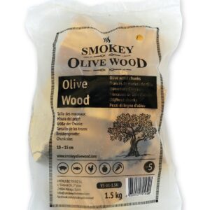 Smokey Olive Wood Špalíky k zauzování ze dřeva olivovníku Hmotnost: 1,5 kg