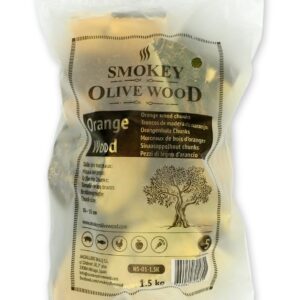 Smokey Olive Wood Špalíky k zauzování ze dřeva pomerančovníku Hmotnost: 1,5 kg
