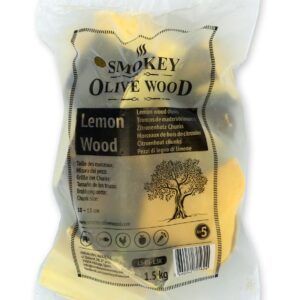 Smokey Olive Wood Špalíky k zauzování ze dřeva citrónovníku Hmotnost: 1,5 kg