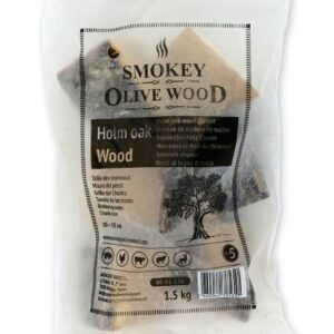 Smokey Olive Wood Špalíky k zauzování ze dřeva dubu cesmínového Hmotnost: 1,5 kg