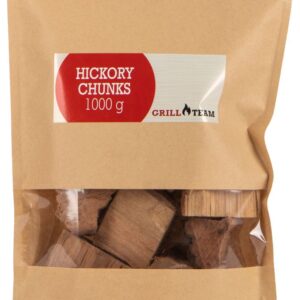 GrillTeam Dřevěné špalíky hickory, 1 kg