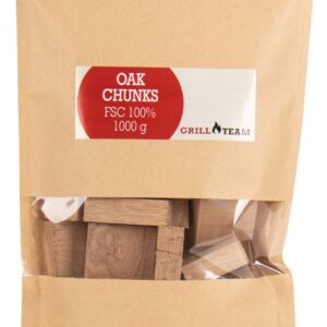 GrillTeam Dřevěné špalíky dub, 1 kg