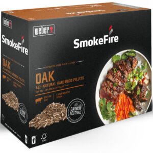 Weber dřevěné přírodní pelety DUB, 8 kg