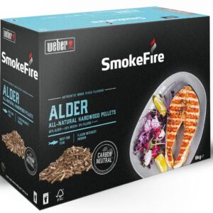 Weber dřevěné přírodní pelety OLŠE, 8 kg