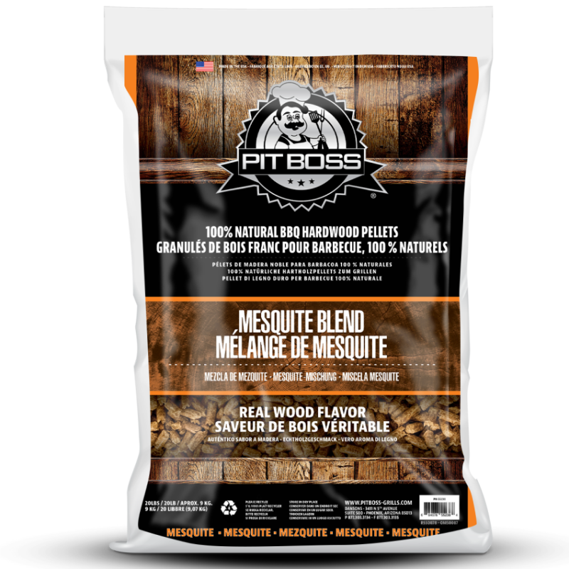 Dřevěné pelety Pit Boss Mesquite, 9 kg