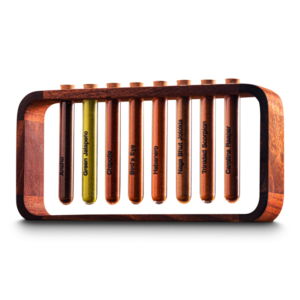 Sada chilli koření - Prémiová chilli kolekce v Mahagonovém stojanu